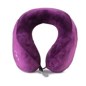 Almohada de Viaje Ergonómica en color Morado