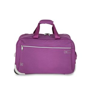 Duffle Bag con Ruedas en Color Morado