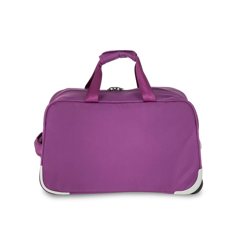 Duffle Bag con Ruedas en color Morado Talla Mediana