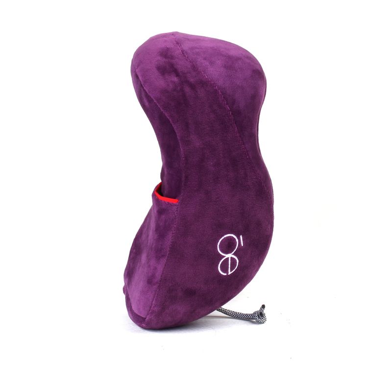 Almohada de Viaje Ergonómica en color Morado