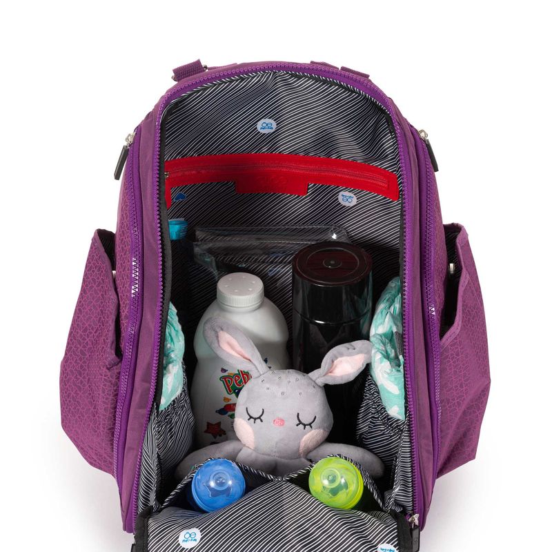 Pa�alera-Estilo-Mochila-con-Print-Unisex-en-Color-Morado-|-Cloe