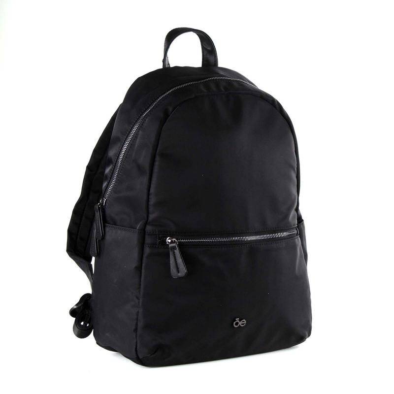 Mochila-Porta-Laptop-13--de-Nylon-en-Color-Negro-|-Cloe