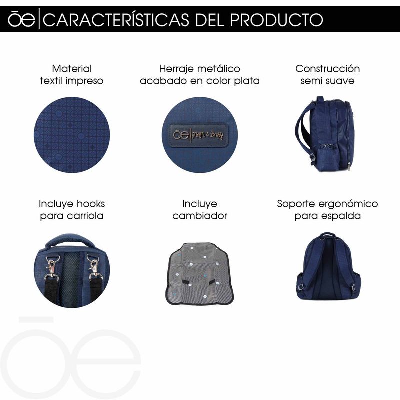Pañalera-tipo-Mochila-en-Color-Gris-en-Color-Gris-|-Cloe