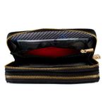 Cartera-Doble-Cierre-con-Acabado-de-Relieve-en-Color-Negro-en-Color-Negro-|-Cloe