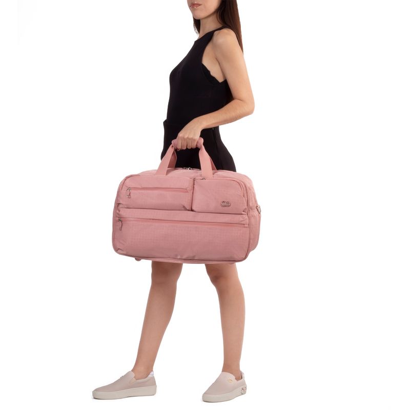 Equipaje-Duffle-bag-Textil-Estampado-Monogramas-color-Rosa-en-Color-Rosa-|-Cloe