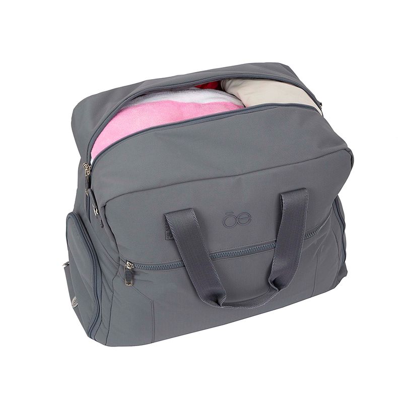 Duffle-Bag-Apilable-Textil-color-Gris-en-Color-Gris-|-Cloe