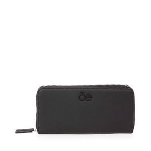 Cartera Grande Cierre Sencillo color Negro