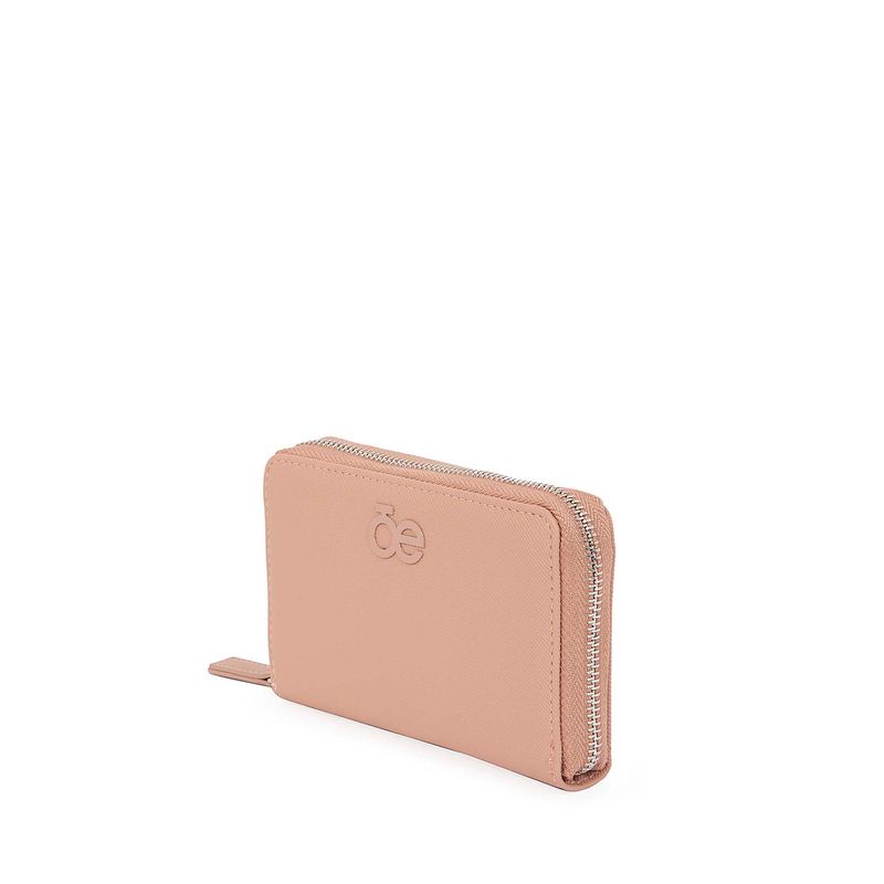 Cartera-Mediana-Cierre-Sencillo-Diseño-color-Nude-en-Color-Nude-|-Cloe