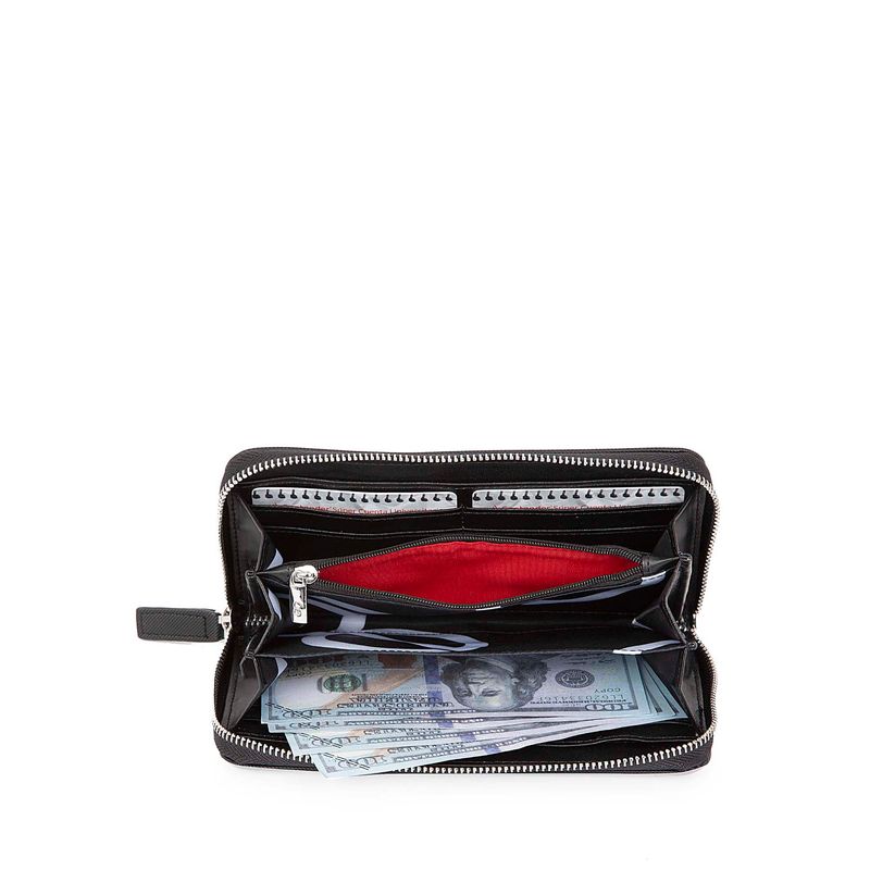 Cartera-Grande-Cierre-Sencillo-color-Negro-en-Color-Negro-|-Cloe