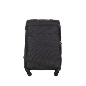 Maleta Vertical 24 plg  Logo en realce en color Negro