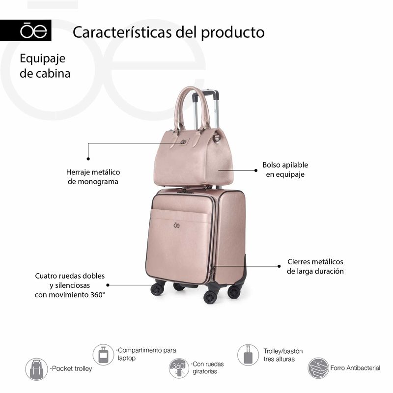 -Set-Maleta--16----Underseat-y-Bolsa-Satchel-color-Copper--en-Color-Copper-|-Cloe