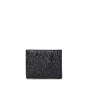 Cartera Flap Chica Piel Genuina con Accesorios color Negro