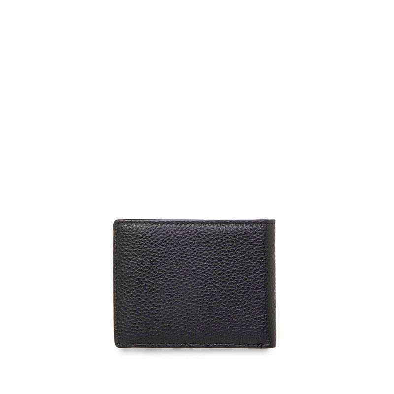 Cartera-Flap-Chica-Piel-Genuina-con-Accesorios-color-Negro-en-Color-Negro-|-Cloe