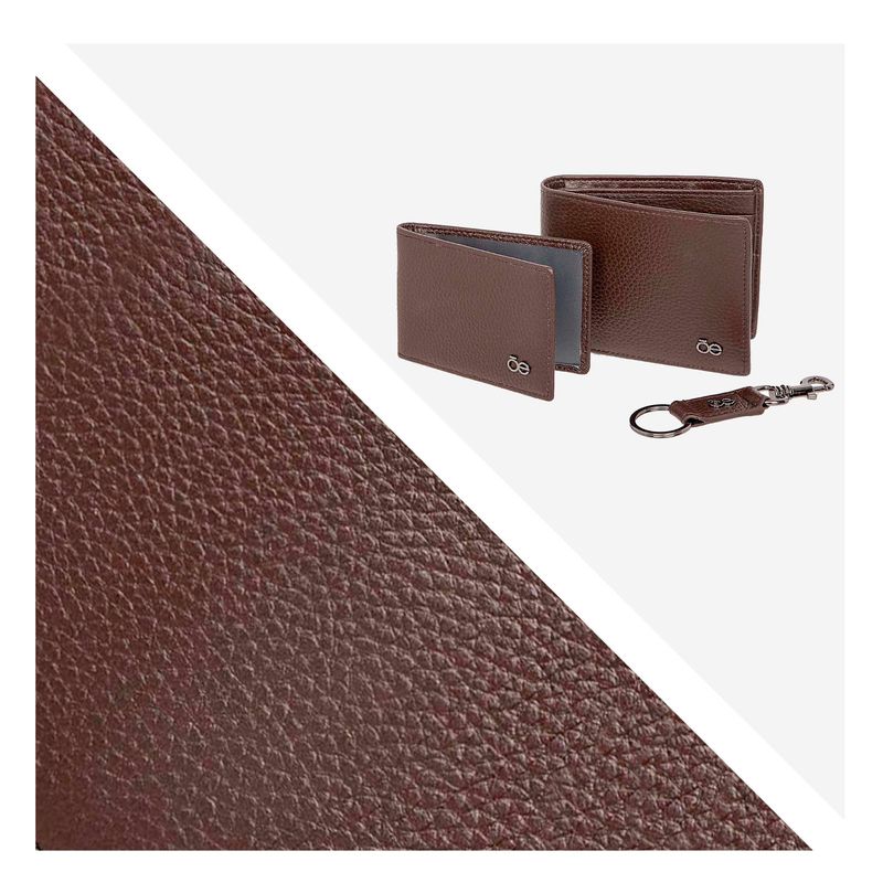 Cartera-Flap-Chica-Piel-Genuina-con-Accesorios-color-Cafe-en-Color-Cafe-|-Cloe