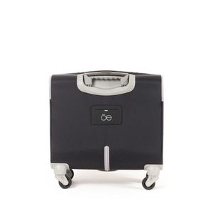 Maleta Chica 16 plg de Cabina Textil Compartimento para Laptop color Negro