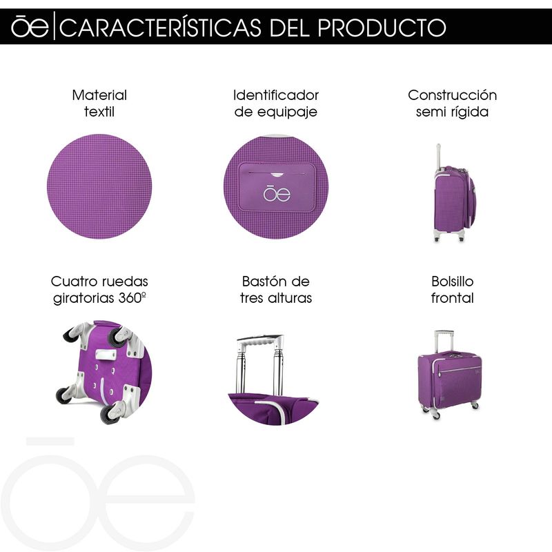 -Maleta-Chica--16----de-Cabina-Material-Textil-Resistente-al-Agua-color-Negro--en-Color-Negro-|-Cloe