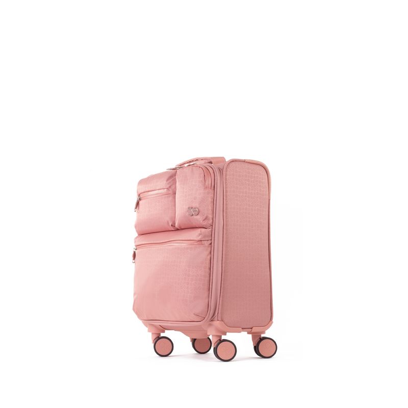 -Maleta-Chica--16----de-Cabina-Material-Textil-color-Rosa--en-Color-Rosa-|-Cloe