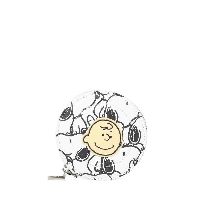 Peanuts x Oe Circular con Maneral color Blanco en color | Monederos | Cloe CLOE MX