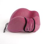 Almohada-Ergonomica-con-Antifaz-y-Bolso-color-Rosa-en-Color-Rosa-|-Cloe