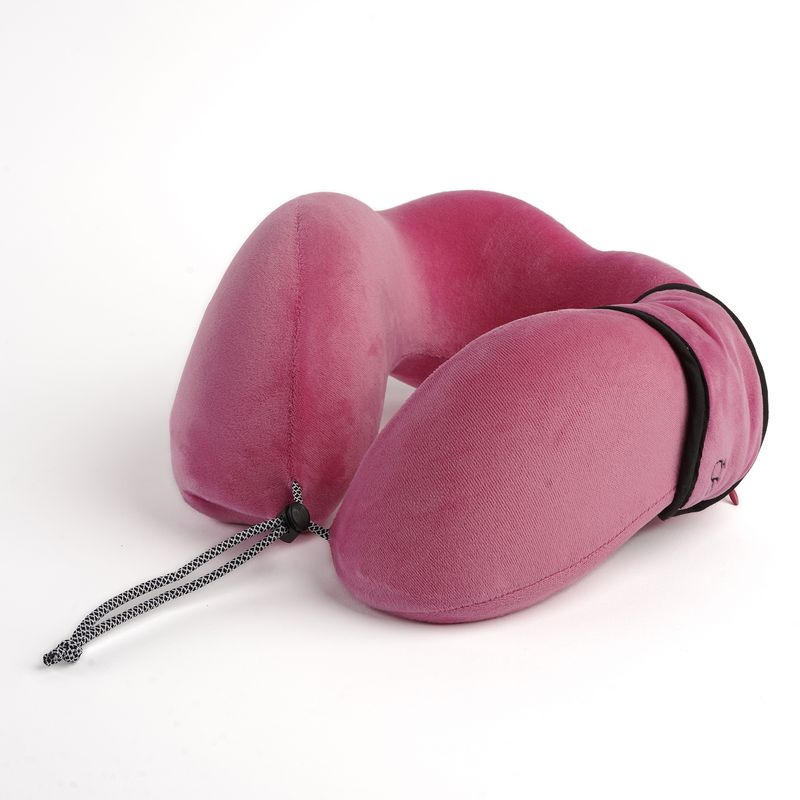 Almohada-Ergonomica-con-Antifaz-y-Bolso-color-Rosa-en-Color-Rosa-|-Cloe