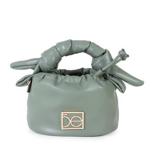 Bolsa Bucket con Jareta color Verde Olivo