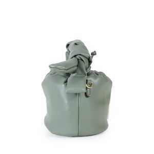 Bolsa Bucket con Jareta color Verde Olivo