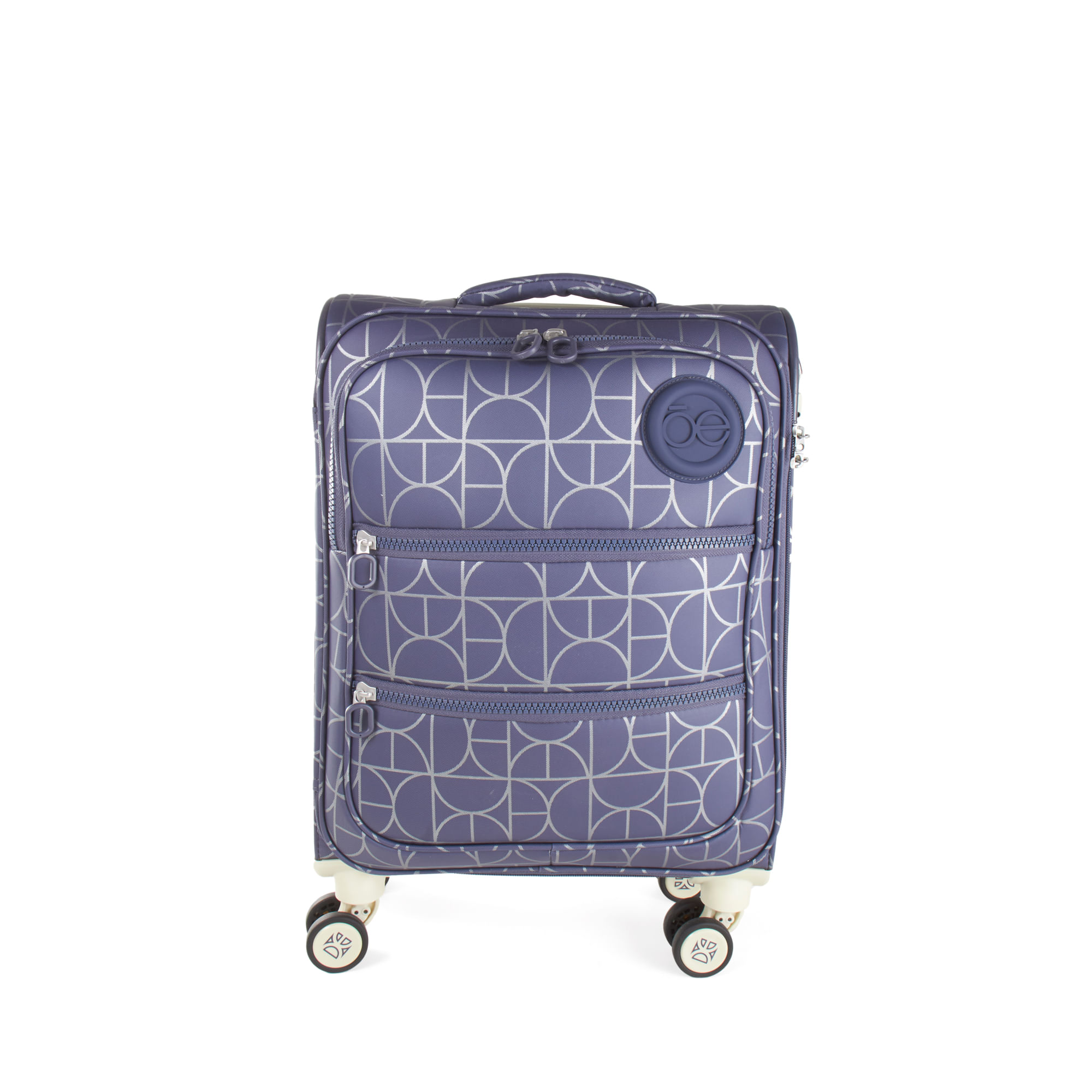 Set de Maleta de Cabina 20 y Mochila Monograma Troquelado color Gris – Cloe  Factory Store