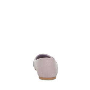 Flat Puntal Monograma Bordado color Lila
