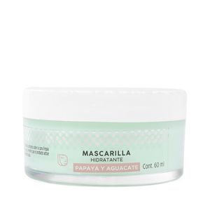 Mascarilla Facial Hidratante de Papaya y Aguacate 60 Ml