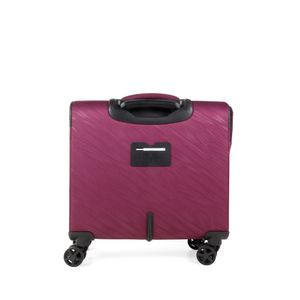 Maleta Chica 16 Plg De Cabina Textil color Morado