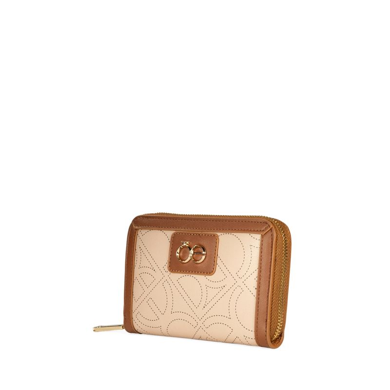 Cartera Mediana Cierre Sencillo Color Rosa en Color Cierre Sencillos Cloe CLOE MX