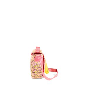 Bolsa Crossbody para Niña Estampado Banana color Rosa