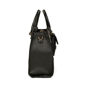 Bolsa Satchel con Pouch Desmontable color Negro