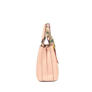 Bolsa Tote  color Nude con Mascada