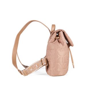 Mochila Mediana Material Reciclado color Camel