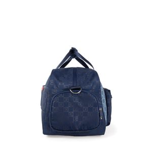 Duffle Bag Textil Apilable color Azul Marino