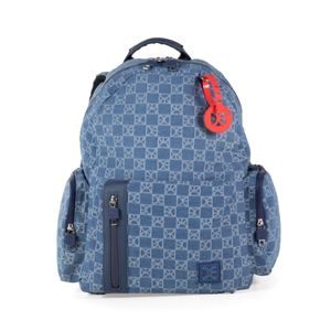 Mochila de Viaje Textil Porta Laptop 15 plg color Azul