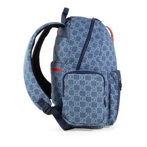 Mochila de Viaje Textil Porta Laptop 15 plg color Azul