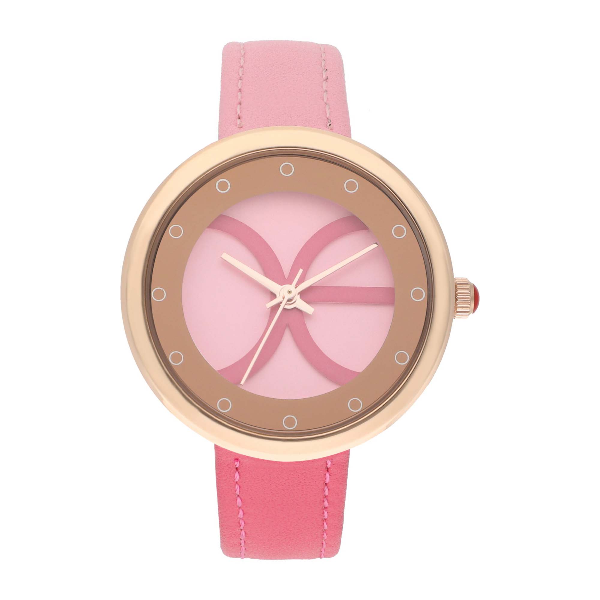 Fashion reloj color rosa