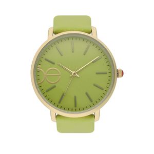 Reloj para Dama con Caratula Del Mismo color Del Extensible color Verde