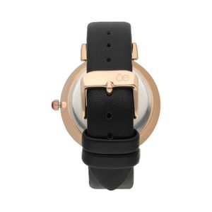 Reloj Análogo para Dama con Cristal Pintado color Negro