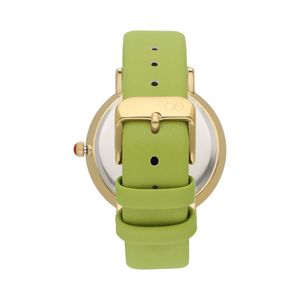 Reloj para Dama con Caratula Del Mismo color Del Extensible color Verde