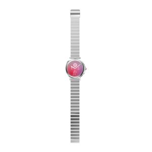 Smartwatch C1 con Extensible de Acero Inoxidable color Plata