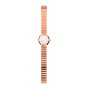 Smartwatch C1 con Extensible de Acero Inoxidable color Copper