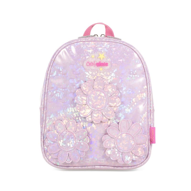 Mochila Mediana para Nina Flores color Rosa en color Backpacks Cloe CLOE MX