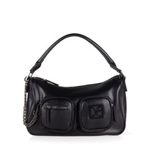 Bolsa Crossbody Detalle Cadena color Negro