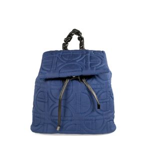 Mochila Mediana Textil color Azul Marino