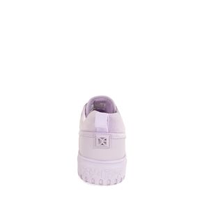Tenis De Agujeta Gruesa Monocromático Color Lila