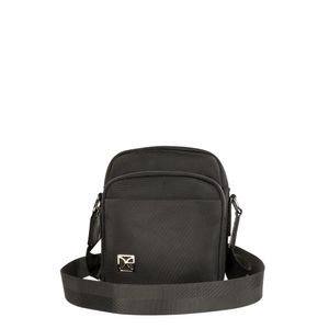 Bolsa Crossbody Chica Para Hombre Color Negro