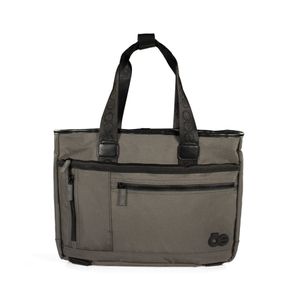 Bolsa Porta Laptop 15 Plg De Viaje Textil Color Gris